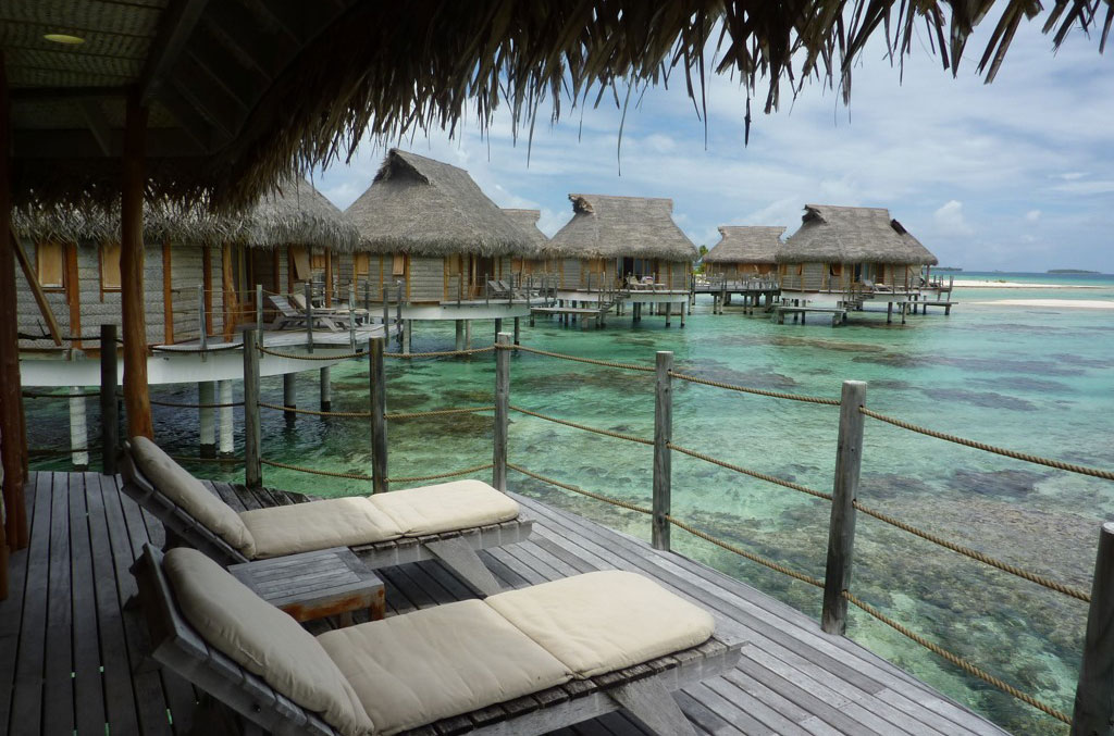 Bungalow sul mare a Tikehau